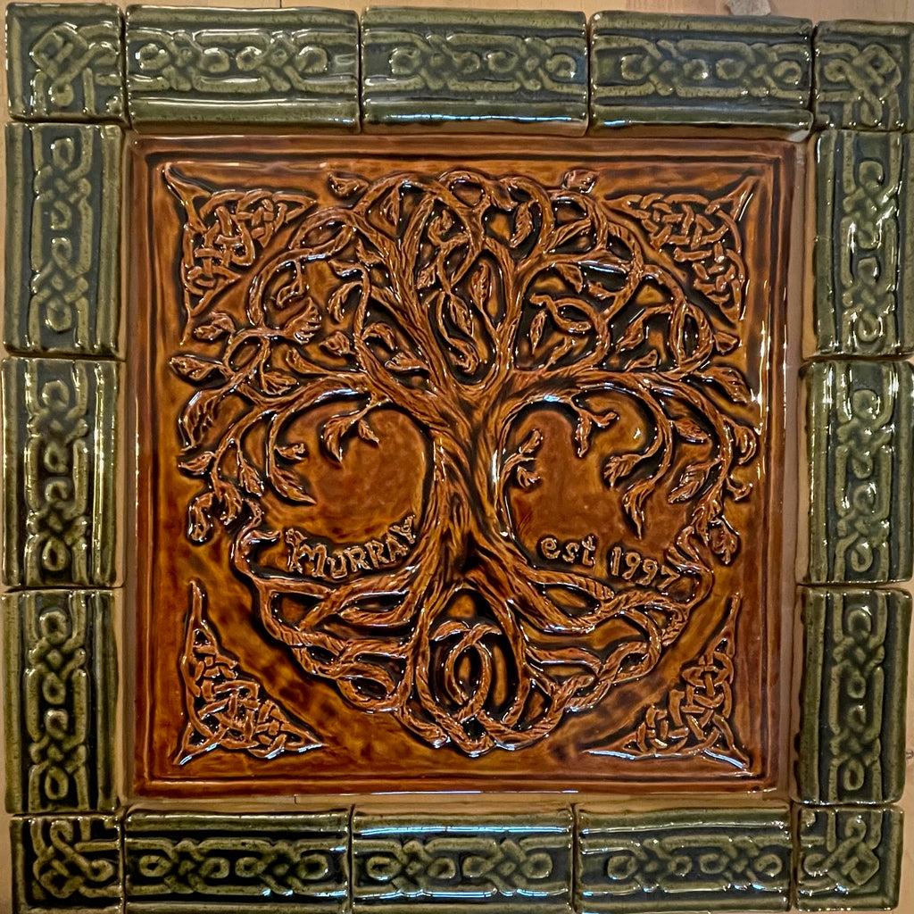 Celtic Tree of Life Tile