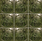 Handmade Celtic Dragon tile