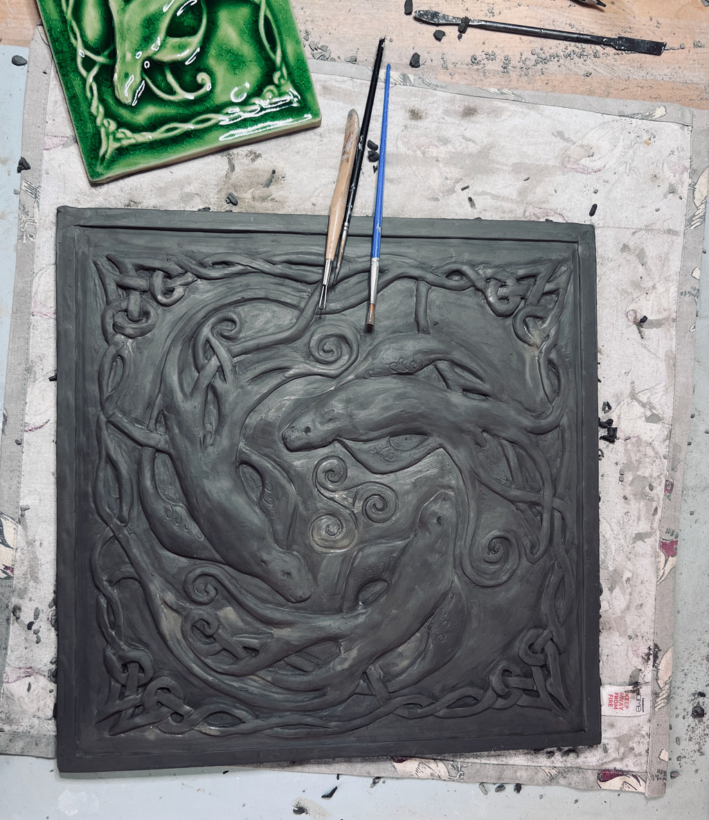 12” Selkie / Sea Lion Tile