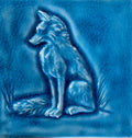 6"Fantastic Mr. Fox bas relief tile
