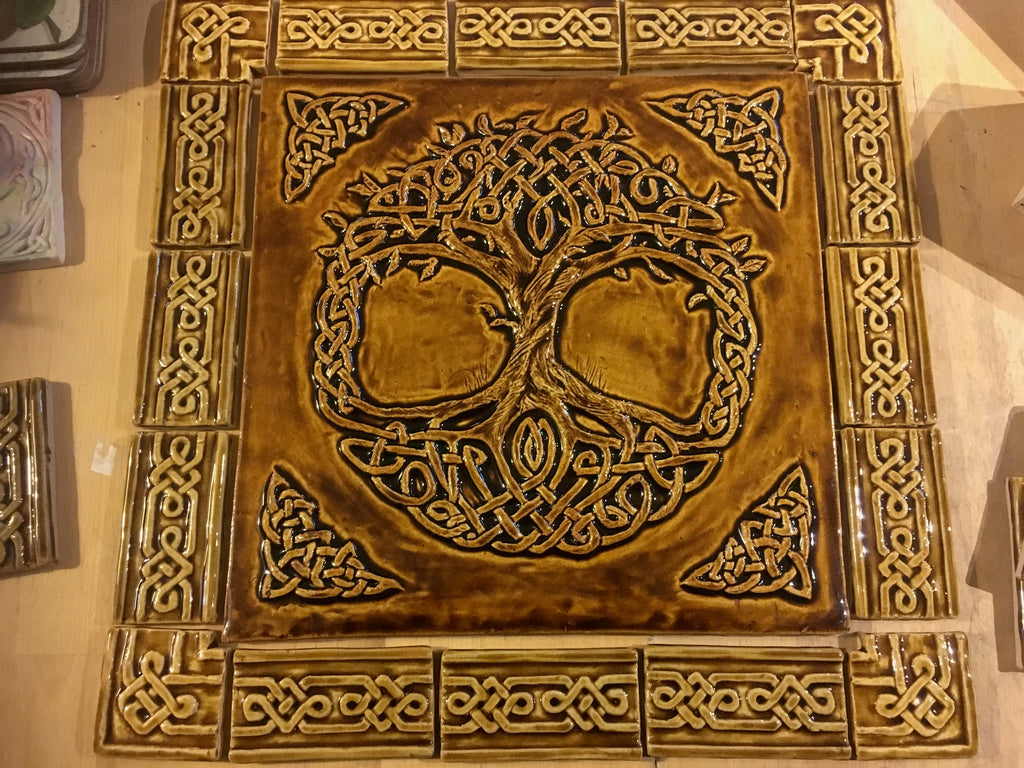 Celtic Tree of Life Tile